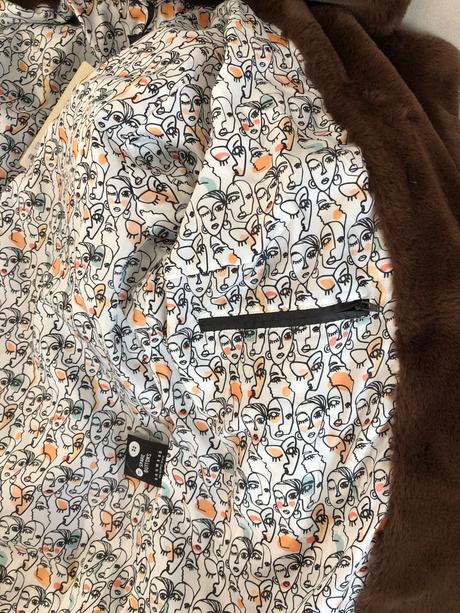 Kozusinovy kabat oakwood cyber, xl