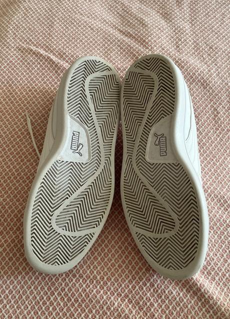 Biele kožené tenisky puma 38, puma,38