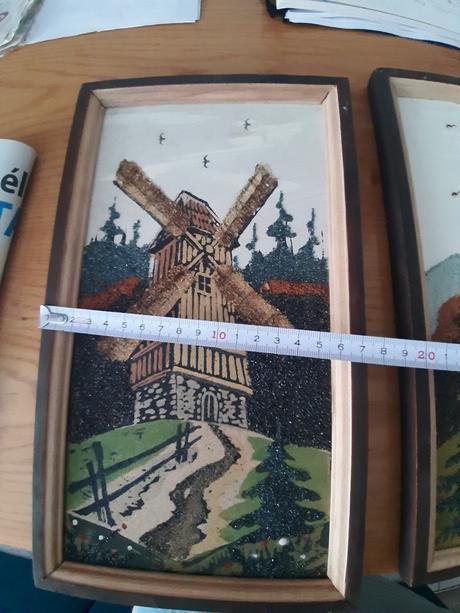 Trblietavý maľovaný obraz, 