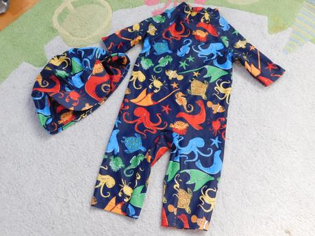 Plavkový overal a legionárka f&f uv 50+, f&f,98