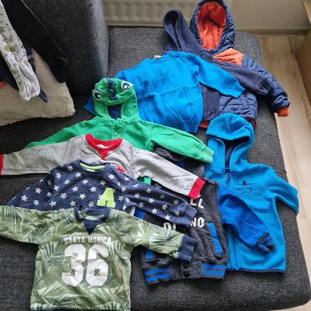 Balík oblečenia 45 kusov veľkosť 86, 86–98