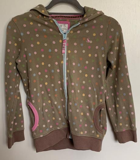 Little joule mikina s farebnými bodkami, 140