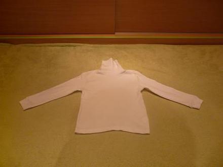 Biely bavlnený rolák, 110