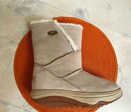 Teplé kožené čižmy walkmaxx, 39