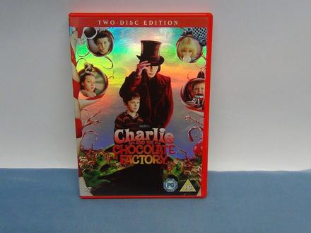 Dvd charlie and the chocolate factory ea18, 