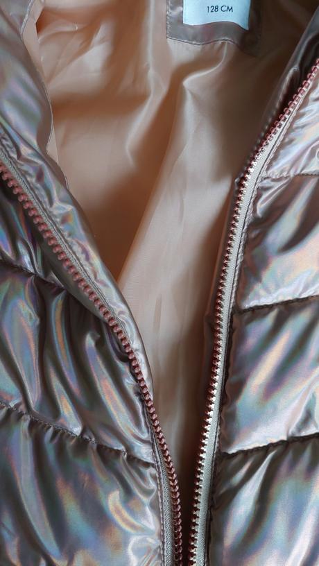 Dievčenská zimná bunda vel. 128, 128