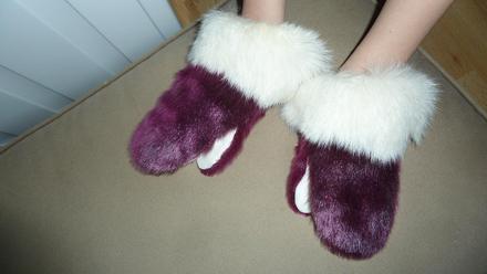 Kožušinkové rukavičky do 5 rokov, 116