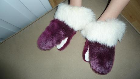 Kožušinkové rukavičky do 5 rokov, 116