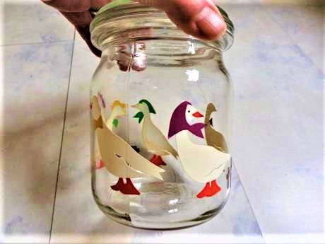 Sklenená patentová fľaša, 