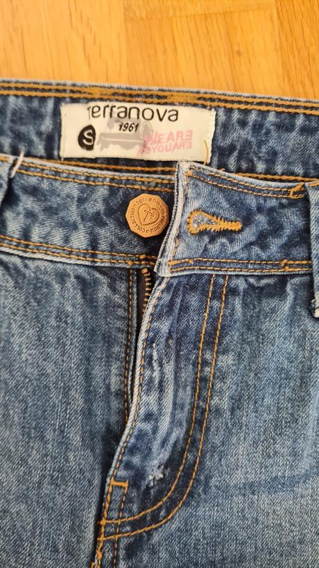 Krátke rifľové nohavice s, terranova,s