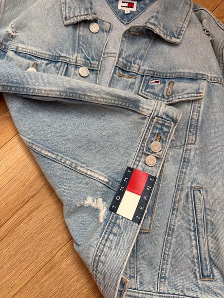 Tommy jeans riflova bunda, tommy hilfiger,s