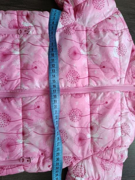 Ružová bunda prešívaná, lupilu,92