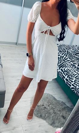 Madeirové letné šaty h&m, h&m,xs