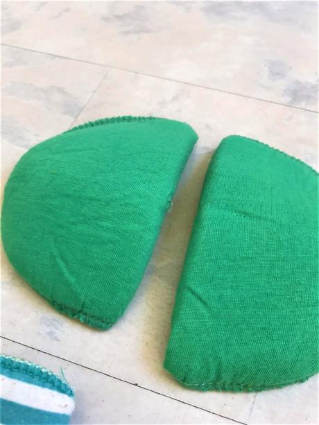 Vypchávky na plecia/ 11 párov, 