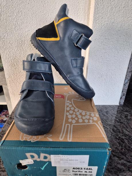 Prechodné topánky barefoot, d.d.step,36