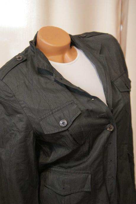 Tmavo šedé sako, taifun, s/m, s