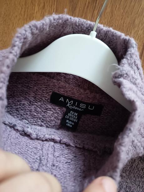 Teplé svetrové staroružové šaty amisu, amisu,s