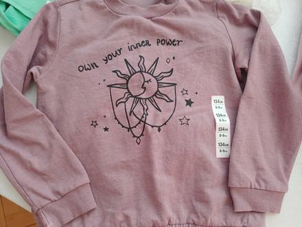 Tričko z dlhými rukávmi, sinsay,134