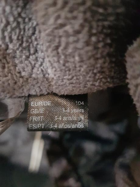 Zimná bunda veľ. 104, lupilu,104