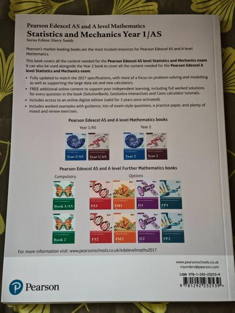 Set učebníc pure mathematics statistics 1/as,