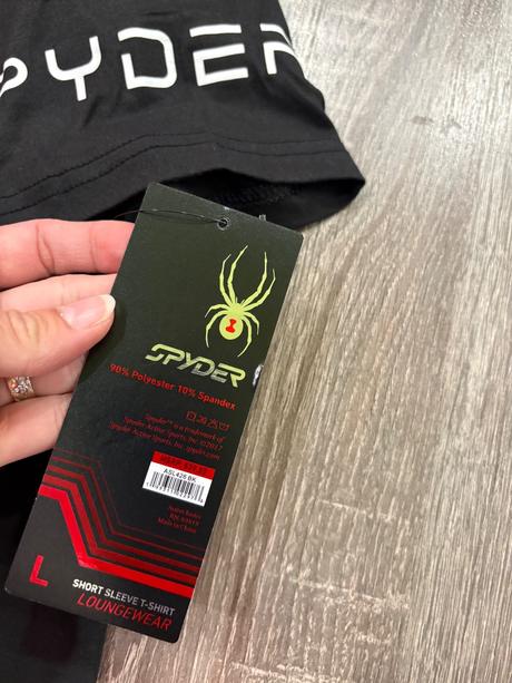 Spyder nove panske športove tričko l, l