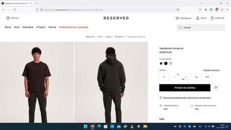 Joggery house, tepláky reserved, hm, zara, house,l