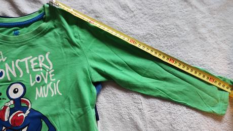 Bavlnené tričko 2x - 4-6 rokov, lupilu,116