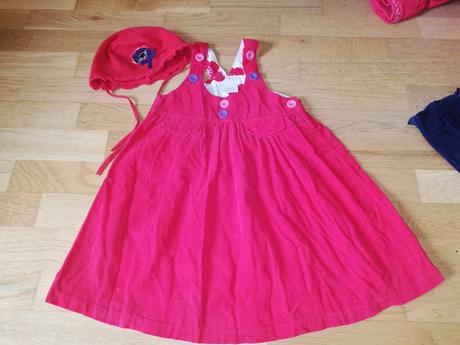 Šaty next + čiapka zdarma, next,98