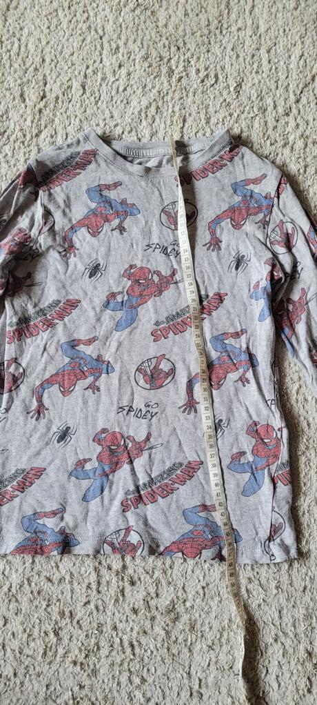 Tričko s dlhým rukávom dvojicky spiderman, c&a,128