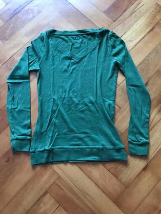 Zelené tričko - khaki, s