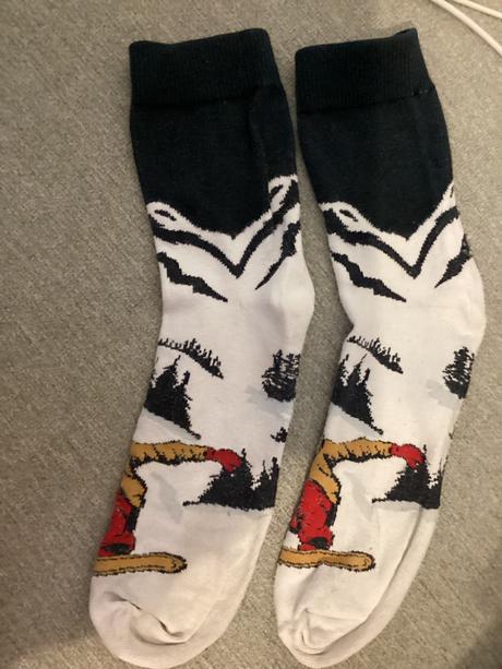 Ponozky so zimným vzorom, pepco,40