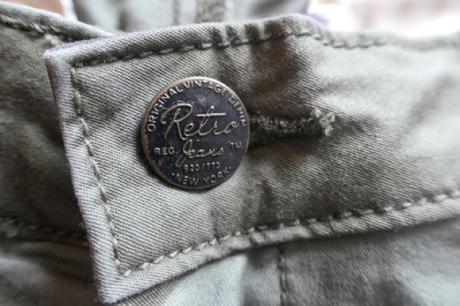 Retro jeans original peckove, kvalitne, trendy, m