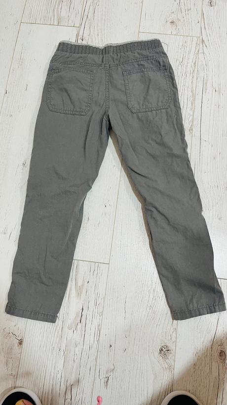 Tenke sivé nohavice chlapec 116, pepco,116