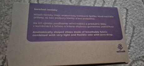 Sieťkované barefoot milash, 30