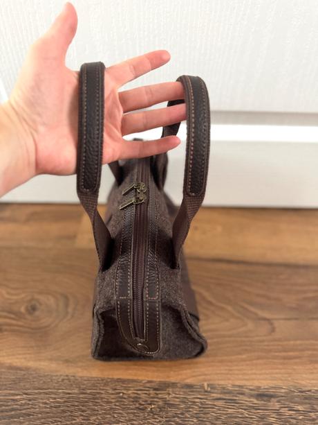 Vlnená kabelka od talianskej značky bonfanti, 