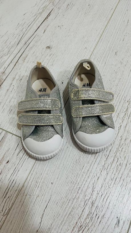 Tenisky h&m 23 strieborne, h&m,23