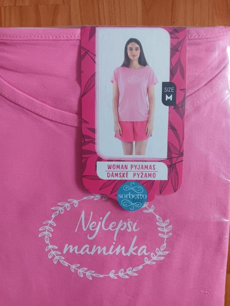 Nové dámske pyžamo nejlepší maminka, m