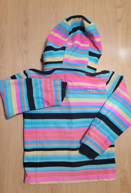 Softshallová bunda mountain sport dievčenská m, m