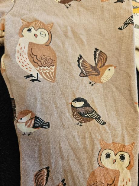 Lindex suprava body leginy 80 sovy sovicky, lindex,80