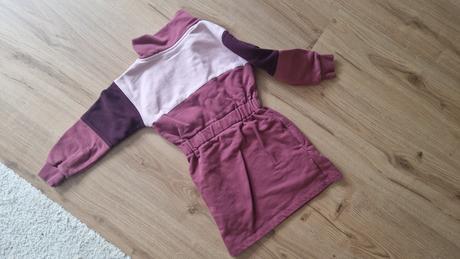 Teplákové hrubšie šaty 116, 110