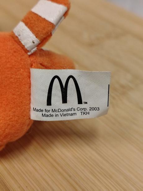 Retro plyšák ceefer, bubblegum petz, mcdonald's, 