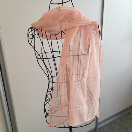 Ružová jednofarebná štóla, 