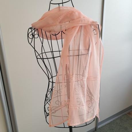 Ružová jednofarebná štóla, 