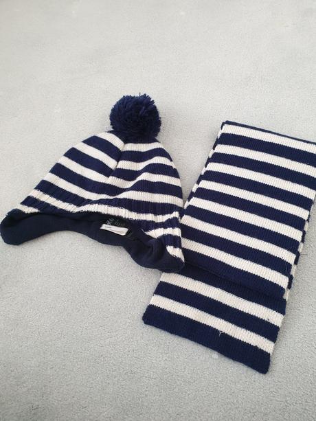 Čiapka + šál, h&m,110