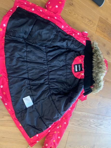 Reima predĺžená zimná bunda, parka, kabát 134-140, reima,134