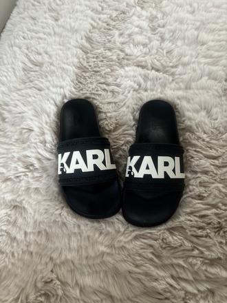 Pánske šľapky karl lagerfeld, karl lagerfeld,42