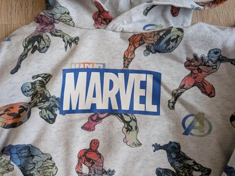 Mikina marvel, h&m,122