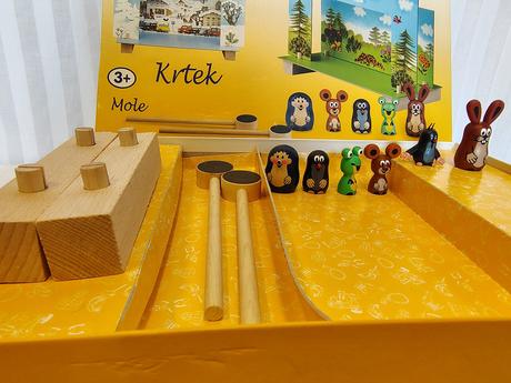 Magnetické divadlo krtko, detoa, 6 figúrok, 