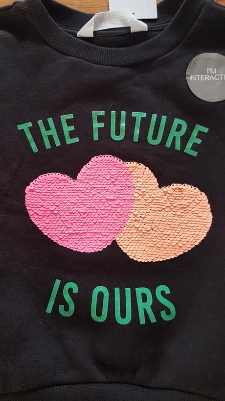 Nenosena mikina, h&m,104