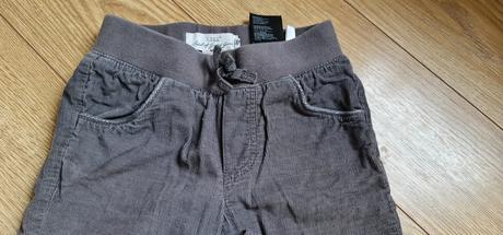 Podšité h&m menčestráky veľ.104, h&m,104